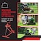 Stalwart Mower Lift - 880lb Capacity Telescopic Maintenance Jack for Lawn Mowers & Tractors by Red 75-CAR2028 - alternate 9